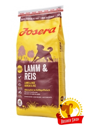 Josera Lamb & Rice (Ягненок с рисом) полноценный сухой корм для взрослых собак 15кг
