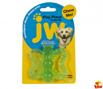 JW Бабочка Прорезыватель зубов для щенков